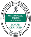 American Board of Orthopaedic Sports Medicine - Board Certified